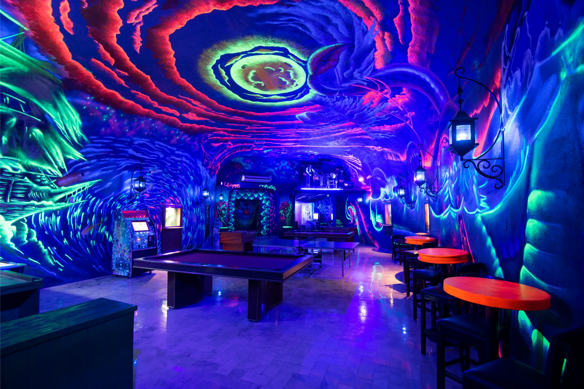 Sala de juegos Club de los Bucaneros